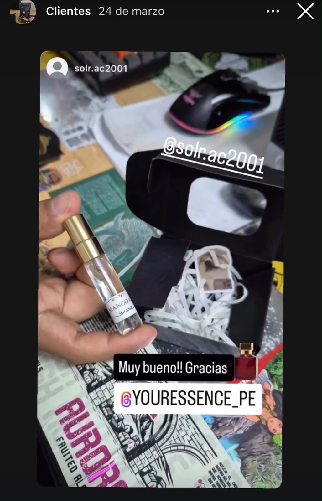 Experiencia real de cliente de Your Essence