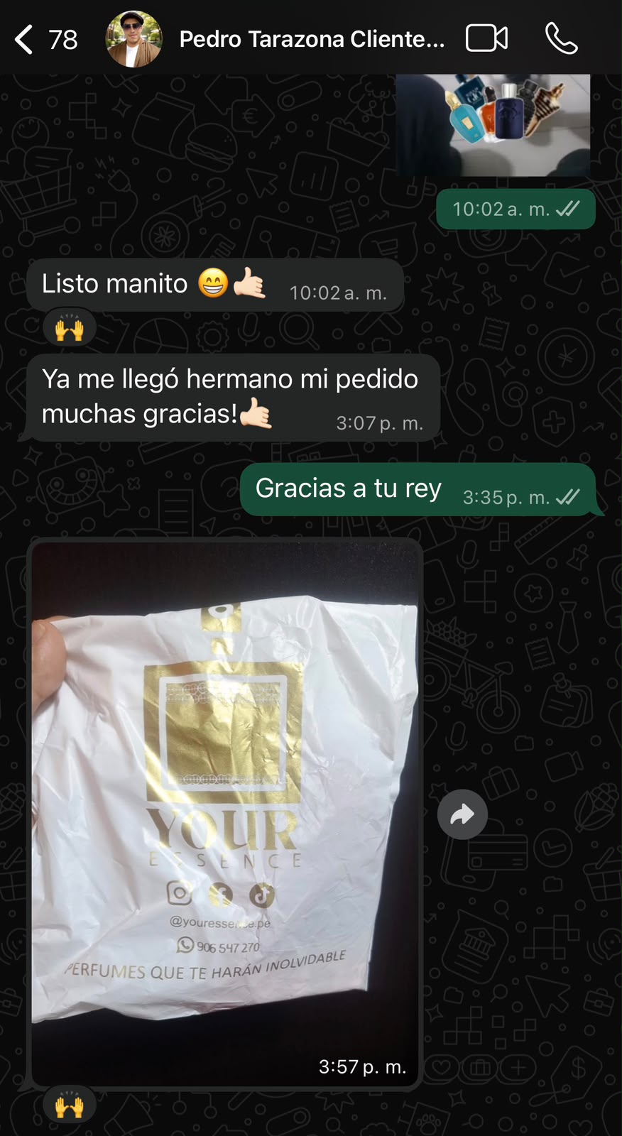 Testimonio real de comprador de Your Essence