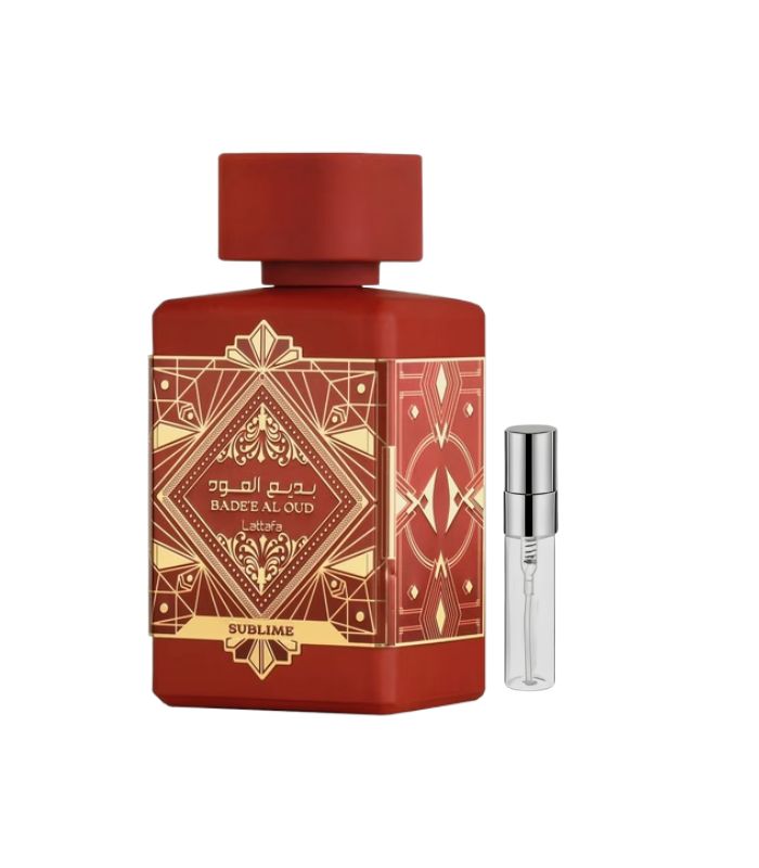 decant perfume sublime